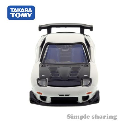 Takara Tomy Tomica Mazda Rx-7 Fd3s Re Amemiya Specification Model Kit Diecast Miniature Car Magic Baby Toys Roadster Bauble
