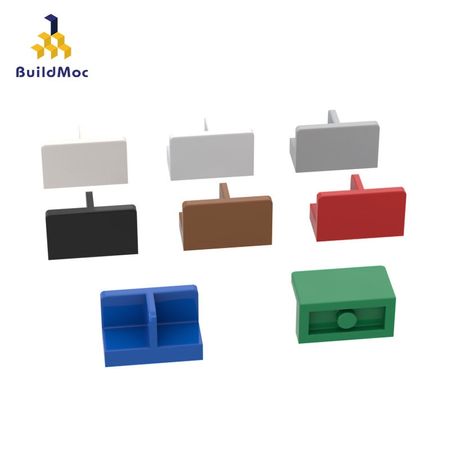 BuildMOC Compatible Assembles Particles 93095 figure card slot ldd93095 18971Building Blocks Parts Educational Parts Toys