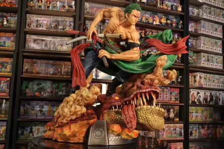 One Piece Roronoa Zoro Last Sleep Dragon Ver. PVC Action Figure Collection Model Toys
