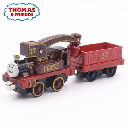 Original Thomas and Friends Metal Magnetic Diecasts Train Locomotive With Trailer Car Toys Thomas Train Kids Toys Birthday Gift