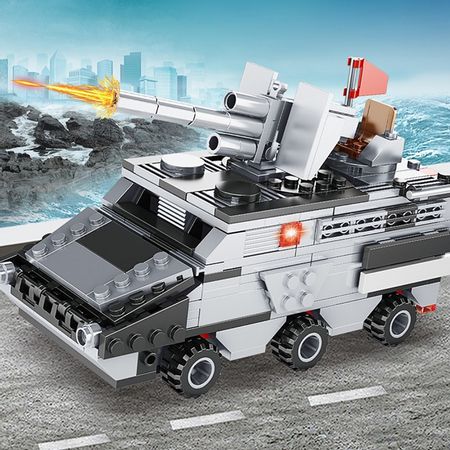 Army Marine Warship Cruiser Building Blocks Military Ship Aircraft Bricks City Construction Children Toys