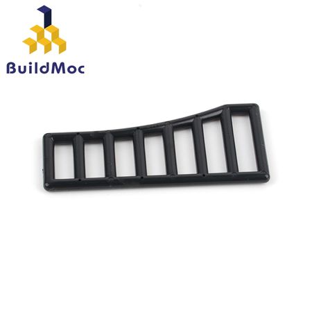 BuildMOC Compatible Assembles Particles 95229 1x8x3 fence fence Building Blocks Parts DIY LOGO Educational Tech Parts Toys