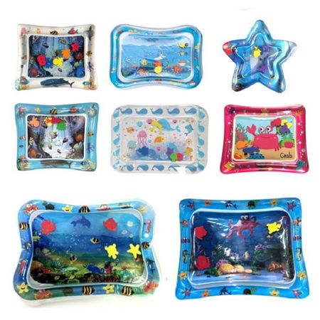 Summer CreativeBaby Water Mat Inflatable Patted Pad  Toddler Water Play Mat for Children Education Developing Baby Toys