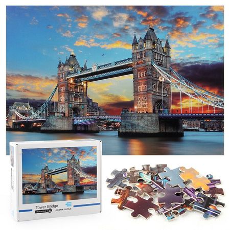 Scenic Spots Historical Sites Adult Jigsaw Puzzles Thickened Paper Puzzles Educational Toys for Adults Collectiable Bedroom Deco