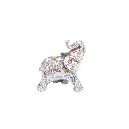Nordic Home Decoration Elephant Statue Decoration New Year Gift Living Room Decoration Christmas Decoration Gifts FengShui
