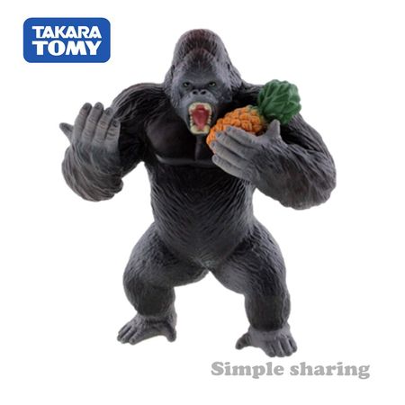 Takara Tomy Tomica Ania Animal Adventure Gorilla As 36 Diecast Resin Monkey Model Kit Hot Pop Baby Toys