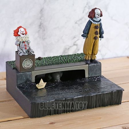 NECA Toys Stephen King's It Pennywise Accessory Set PVC Action Figure Collectible Model Toy