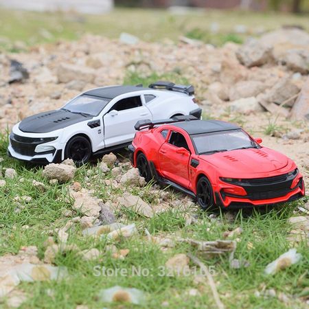 New 5 Colors 16CM Alloy Model Camar car Diecast toys Vehicles Xmas gift for Children  with Rubber Wheels Sound Light