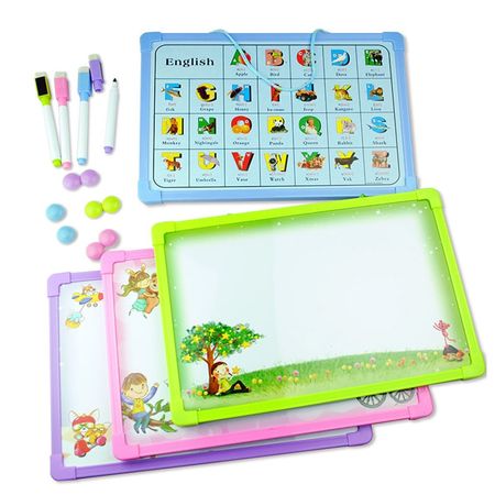 Whiteboard Magnetic Drawing Board Toys English Alphabet Home Blackboard Painting Writing Baby Early Educational Toy for Children