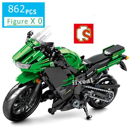 City Fit Lego Technic Racing Car Motorcycle Model Building Blocks SEMBO The Off-road Motorbike Bricks Toys for Children Gifts