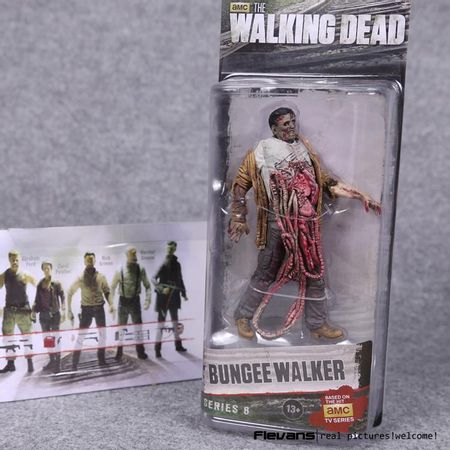 AMC TV Series The Walking Dead Abraham Ford Bungee Walker Rick Grimes The Governor Michonne PVC Action Figure Model Toy 7 Styles