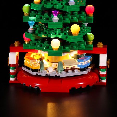 Vonado LED Light Kit Fit Lego 40338 Christmas Tree Accessories Building Blocks for Light Up Your Blocks Toy (only Light )