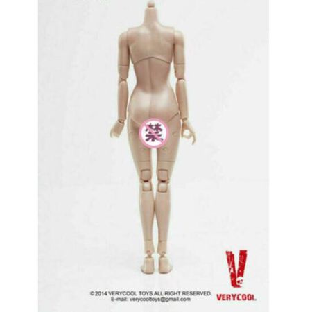 1/6 scale  VERYCOOL  Suntan Skin Large Breast Body FX01B 12'' Female Action Figure