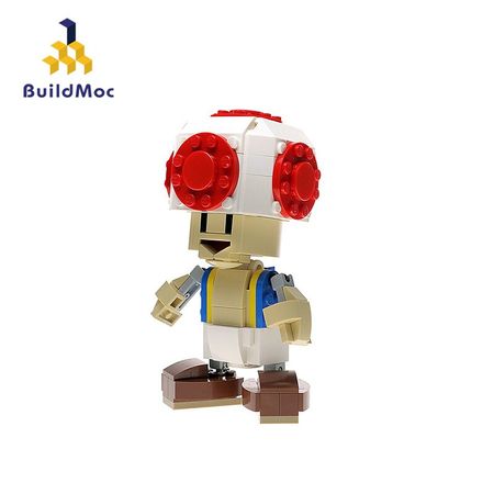 Buildmoc Mini Mary SuperMario Brothers Kirby Figure  Goomba Figure -Koopa Blocks Brick Heads Action Figure Toys for Children