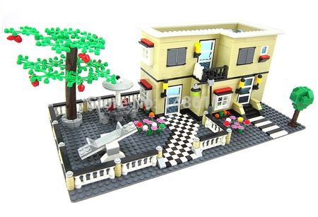 816pcs without original box Enlighten Building Block Set 3D Construction Brick Toys Educational Block toy for children