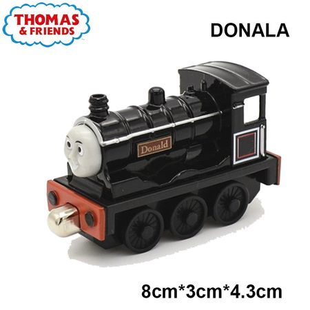 1:43 Thomas and Friends Metal Alloy Magnetic Train Toys Thomas Base Small Train Locomotive Car Toy Children Boy Educational Toy