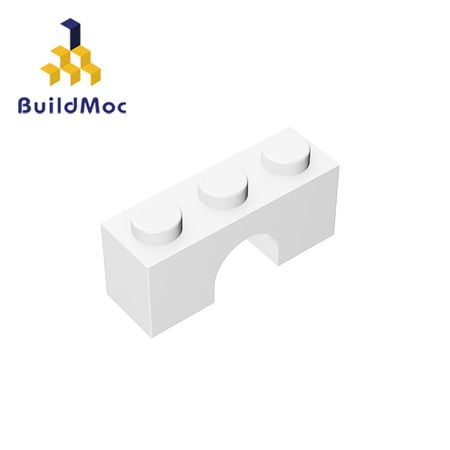 BuildMOC Compatible Assembles Particles 4490 1x3 For Building Blocks Parts DIY enlighten bricks Educational Tech Parts Toys