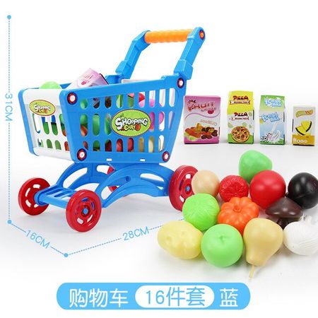 Mini cart Blue16pcs