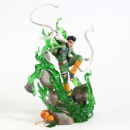 NEW Naruto Shippuden Rock Lee DX Eight inner gates GK Statue PVC Action figures Anime Collectible Model Doll toys Gift
