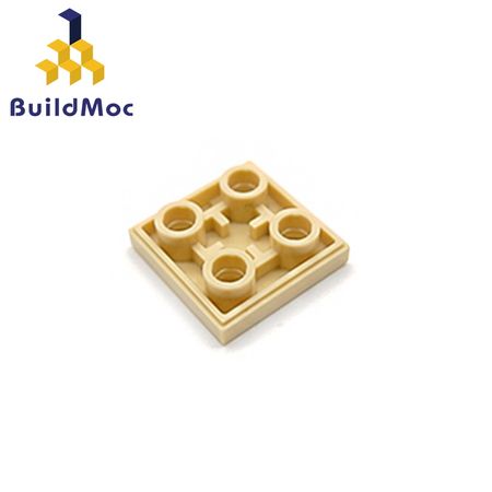 BuildMOC Compatible Assembles Particles 11203 2x2 For Building Blocks Parts DIY enlighten block bricks Educational Tech Toys