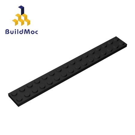 BuildMOC Compatible Assembles Particles 4282 2*16 For Building Blocks Parts DIY LOGO Educational Tech Parts Toys