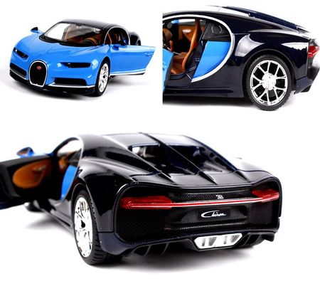 1:24 Sports Car Bugatti Chiron Simulatio Collective Edition Metal Material Race Car Collection Alloy Gift For Kid