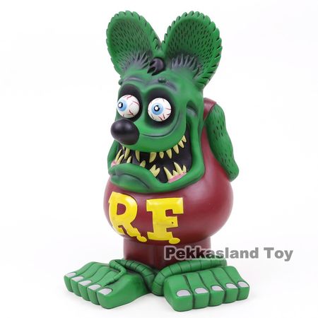 Rat Fink Big Daddy Big Statue 32cm PVC Figure Collectible Model Toy Doll Christmas Birthday Gift