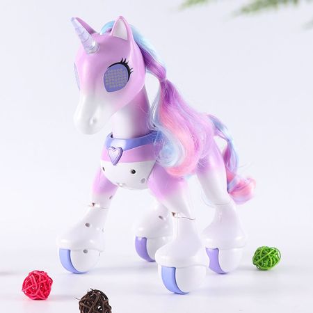 Electric Smart Horse Unicorn Toy Childrens Remote Control Children Robot Touch Induction Electronic Pet Educational Toys