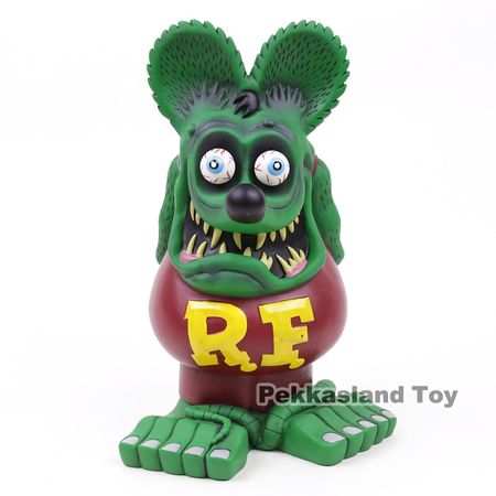 Rat Fink Big Daddy Big Statue 32cm PVC Figure Collectible Model Toy Doll Christmas Birthday Gift