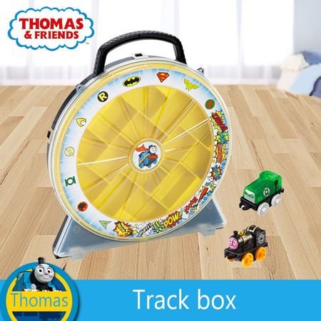Original Thomas and Friends storage Hold 14 Train box model car Train Toys Educational Truck Toys Best Boy Juguetes Gift