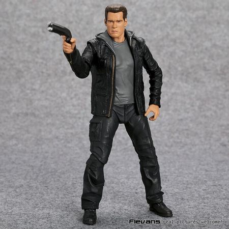 Terminator Genisys T-800 Guardian PVC Action Figure Collectible Model Toy 7