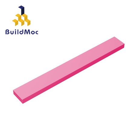 BuildMOC Compatible Assembles Particles 4162 1x8For Building Blocks Parts DIY LOGO Educational Tech Parts Toys