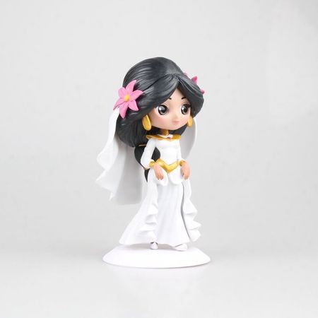 Anime Movie Qposket Aladdin and the Magic Lamp Princess Dream Style Wedding Dress Girls Action Figure Toys