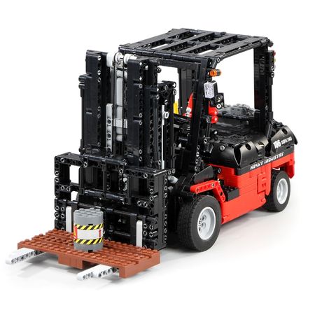 Lepining Creator Technic RC Engineering Car Series Forklift Truck Model Kit Building Blocks Educational Bricks Toys For Children
