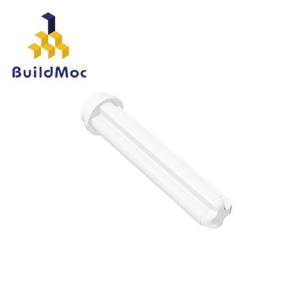 BuildMOC 6587 13670 Technic Axle 3 with Stud For Building Blocks Parts DIY LOGO Educational Tech Parts Toys