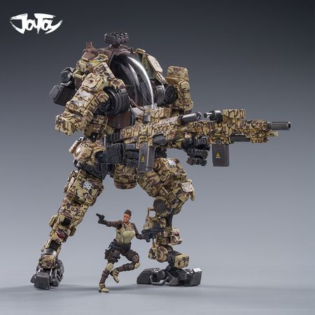 JOYTOY Scale Action Robot STEEL BONE Camouflage H-03 Heavy Firepower MECHA Coated Finished Product