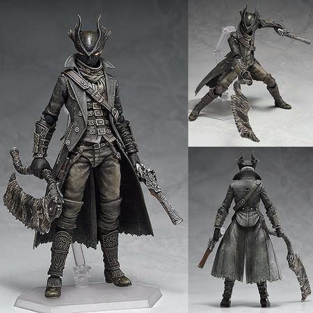 Figma 367 Bloodborne Hunter Action Figure 1/6 Toy Gift 15cm Newest Collectibles 