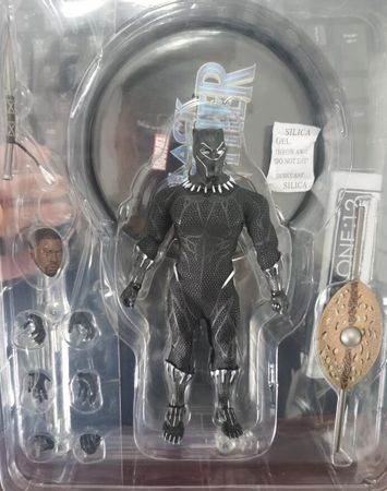 Same as Mezco One:12 Marvel Avengers  Collective Black Panther Super Hero 6.5