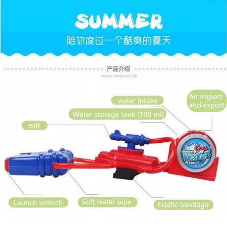 Creative wrist-style water toys summer children's play water toys beach parent-child interaction mini hand-held water gun