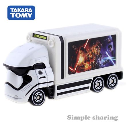 Takara Tomy Tomica  Star Cars SC-04 Storm Trooper Ad Turck Model Kit Diecast Hot Pop Toy Anime Figure Baby Doll Funny Bauble