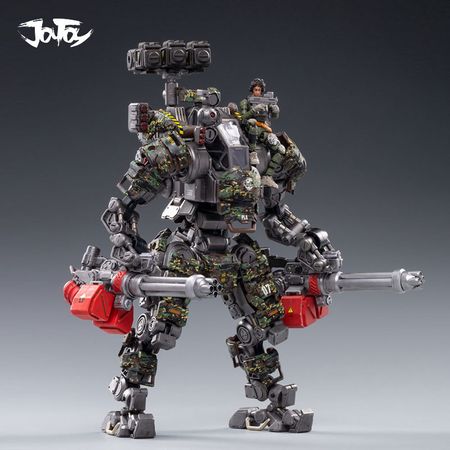 JOYTOY Scale Action Robot STEEL BONE Camouflage H-07 Heavy Firepower MECHA Coated Finished Product