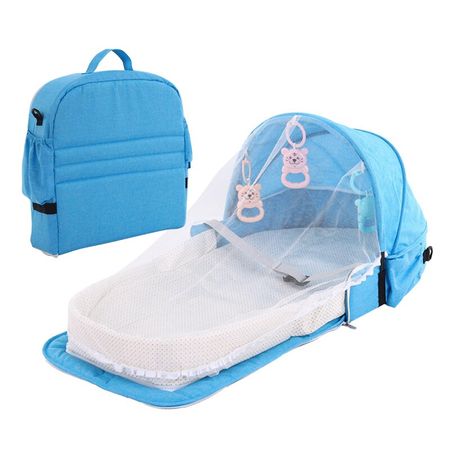 Foldable Baby Nest Bed Baby Cribs For Newborns Breathable Travel Sun Protection Mosquito Net Multifunction Portable Baby Bed
