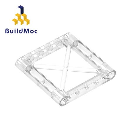 BuildMOC Compatible Assembles Particles 64448 1x6x5 For Building Blocks Parts DIY LOGO Educational Tech Parts Toys