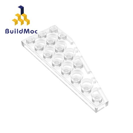 BuildMOC Compatible Assembles Particles 50305 3x8(Left) For Building Blocks Parts DIY LOGO Educational Tech Parts Toys