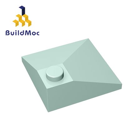 BuildMOC Compatible Assembles Particles 3675 Slope 33 3x3 Double Convex For Building Blocks Parts DIY LOGO Educational gift Toys