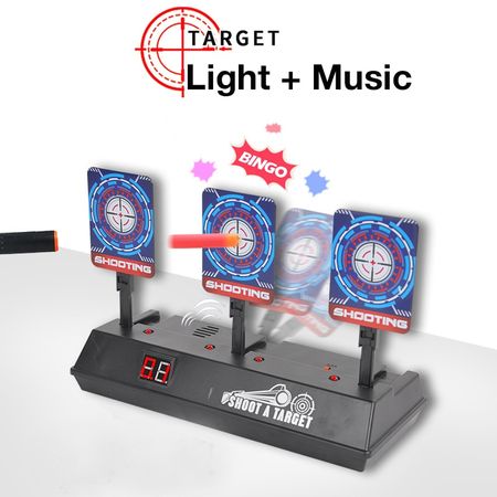 DIY High Precision Scoring Auto Reset Electric Target For Nerf gun accessories Toys for outdoor fun sport Toy Parts