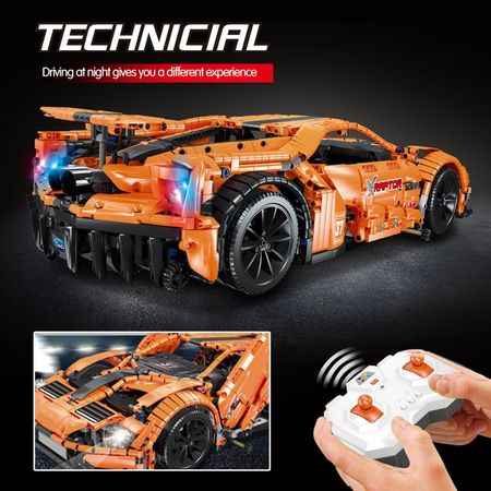 3038pcs Creator RC/non-RC Racing Car Building Blocks City Technic Remote Control Sports Vehicle MOC Model Bricks Toys for Kids