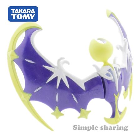 Takara Tomy Tomica Moncolle Ex Pokemon Figures ML-15 Diecast Miniature Baby Toys Funny Anime Lunala Kids Bauble Pop Hot Puppets
