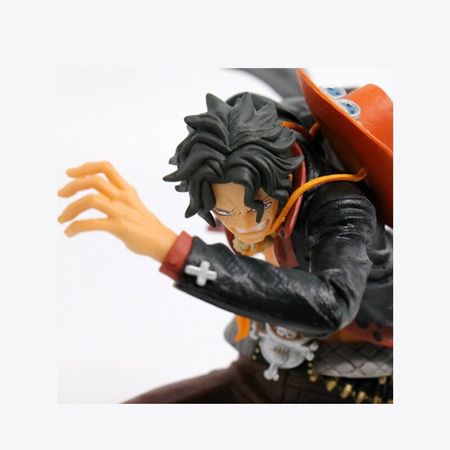 One Piece Portgas D Ace Battle Fire Black Cultures Action Figures Toys Anime Collectible Figurines PVC Model Toy for Lover
