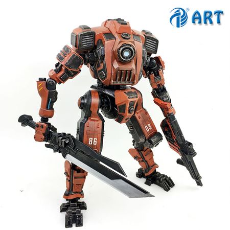 JOYTOY White STEEL BONE Mechanical Armor Collection Action Figure Model Coated Finished Product